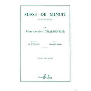 CHARPENTIER MA - MESSE DE MINUIT - PARTIE DE CHOEUR
