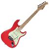 PACK GUITARE ELECTRIQUE PRODIPE ST JUNIOR + AMPLI MARSHALL MG10G + ACCESSOIRES - FIESTA RED