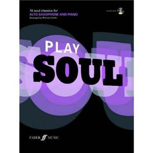 HARRIS RICHARD - PLAY SOUL ALTO SAXOPHONE + CD