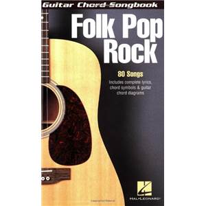 COMPILATION - GUITAR CHORD SONGBOOK: FOLK POP ROCK 80 SONGS