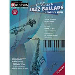 COMPILATION - JAZZ PLAY ALONG VOL.047 CLASSIC JAZZ BALLADS + CD