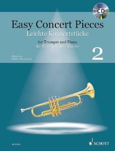 EASY CONCERT PIECES VOL.2 +CD - TROMPETTE ET PIANO