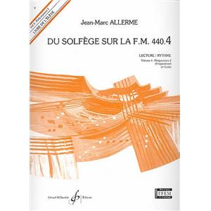 ALLERME JEAN MARC - DU SOLFEGE SUR LA F.M. 440.4 LECTURE/RYTHME ELEVE