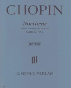 CHOPIN FREDERIC - NOCTURNE OP.37 No2 EN SOL MAJEUR - PIANO