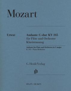 MOZART W.A. - ANDANTE KV 315 EN DO MAJEUR - FLUTE ET PIANO