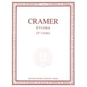 CRAMER JB - ETUDES VOL.1 - PIANO
