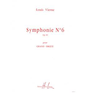 VIERNE LOUIS - SYMPHONIE N°6 OP.59 - ORGUE