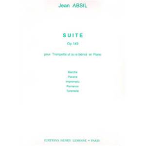 JEAN ABSIL - SUITE OP.149 - TROMPETTE ET PIANO