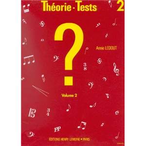 LEDOUT ANNIE - THEORIE TESTS VOL.2