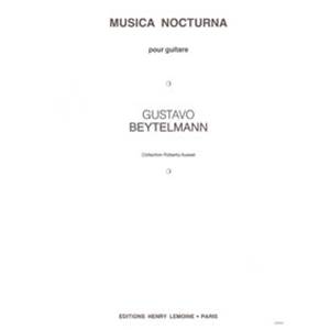 BEYTELMANN GUSTAVO - MUSICA NOCTURNA - GUITARE
