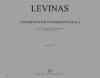 LEVINAS MICHAEL - CONCERTO POUR UN PIANO ESPACE N°2 - PIA, 5 INSTR, 2 BANDES ET ELECTROA (COND)
