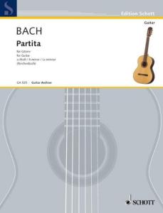 BACH JEAN SEBASTIEN - PARTITA BWV 1013 EN LA MINEUR - GUITARE