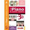 MINVIELLE SEBASTIA PIERRE - INITIATION AU PIANO ET AUTRES CLAVIERS EN 3D + CD + DVD