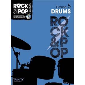 COMPILATION - TRINITY COLLEGE LONDON : ROCK & POP GRADE 5 FOR DRUMS + CD