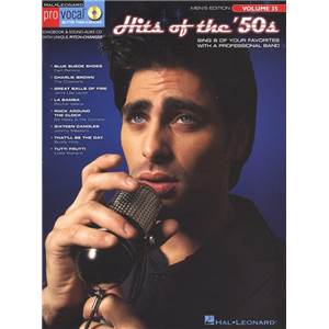 COMPILATION - PRO VOCAL FOR MALE SINGERS VOL.35 HITS OF THE '50S + CD