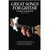 COMPILATION - GREAT SONGS FOR GUITAR CHORD SONGBOOK BLACK BOOK