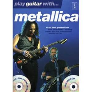 METALLICA - PLAY GUITAR WITH... + DVD + CD