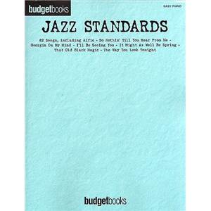 COMPILATION - BUDGETBOOK JAZZ STANDARDS EASY PIANO - EPUISE