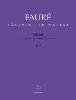 FAURE GABRIEL - BALLADE OPUS 19 - PIANO