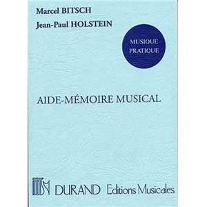 BITSCH MARCEL - AIDE MEMOIRE MUSICAL