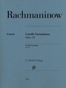 RACHMANINOFF SERGUEI - CORELLI VARIATIONS OP.42 - PIANO