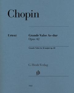 CHOPIN FREDERIC - GRANDE VALSE OPUS 42 EN LAB MAJEUR - PIANO