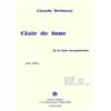DEBUSSY CLAUDE - CLAIR DE LUNE - PIANO