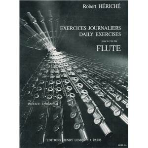 HERICHE ROBERT - EXERCICES JOURNALIERS - FLUTE