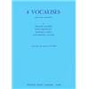 COTTRET BERNARD - VOCALISES (4) VOL.1 - VOIX MOYENNE ET PIANO