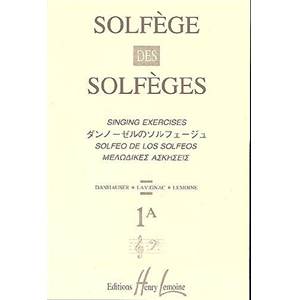 LAVIGNAC ALBERT - SOLFEGE DES SOLFEGES VOL.1A AVEC ACCOMPAGNEMENT