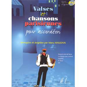 MAUGAIN MANU - VALSES ET CHANSONS PARISIENNES + CD