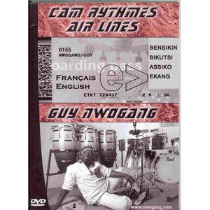 NWOGANG GUY - CAM RYTHMES AIR LINES METHODE DE BATTERIE AFRICAINE + DVD