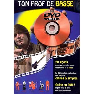 RENAULT CYRIL - TON PROF DE BASSE SUR DVD VIDEO + DVD