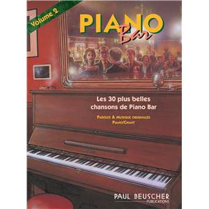 PIANO BAR VOL.2 - CHANT ET PIANO
