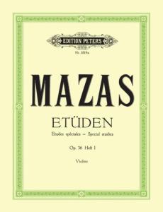 MAZAS JACQUES FEREOL - ETUDES OP.36 VOL.1 (ETUDES SPECIALES) - VIOLON SOLO