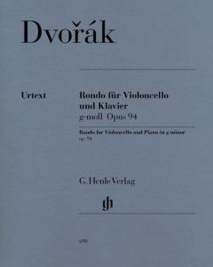 DVORAK ANTON - RONDO OP.94 EN SOL MINEUR - VIOLONCELLE ET PIANO