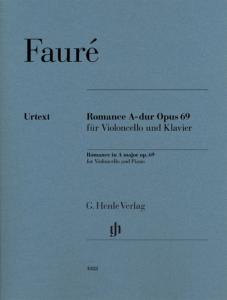 FAURE GABRIEL - ROMANCE OPUS 69 EN LA MAJEUR  - VIOLONCELLE ET PIANO