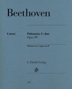 BEETHOVEN - POLONAISE OP.89 EN DO MAJEUR - PIANO