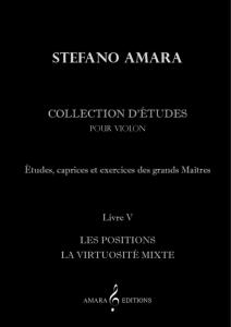 AMARA STEFANO - COLLECTION D'ETUDES VOL.5 - VIOLON
