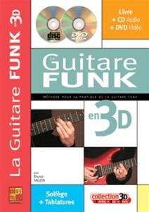 TAUZIN BRUNO - LA GUITARE FUNK EN 3D AVEC CD ET DVD